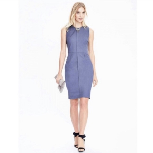 Banana Republic Bi-stretch Pleat Dress - NWT - Picture 2 of 4